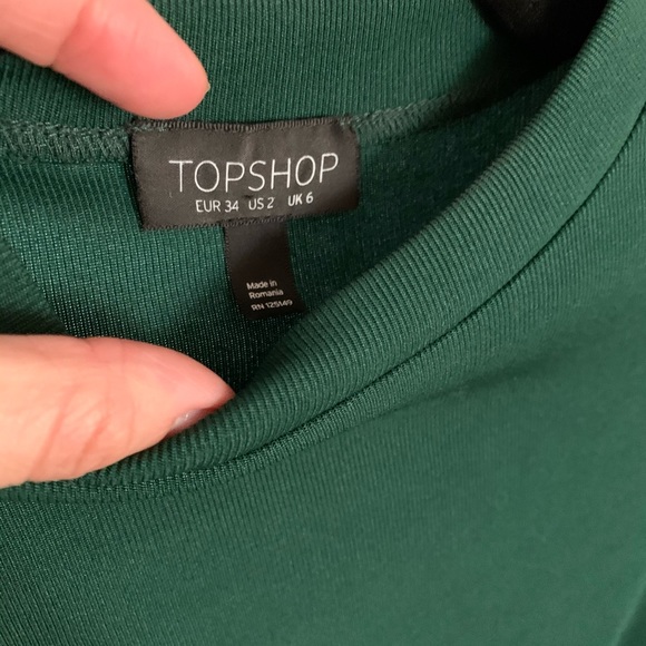 TopShop green Dress - Picture 4 of 6
